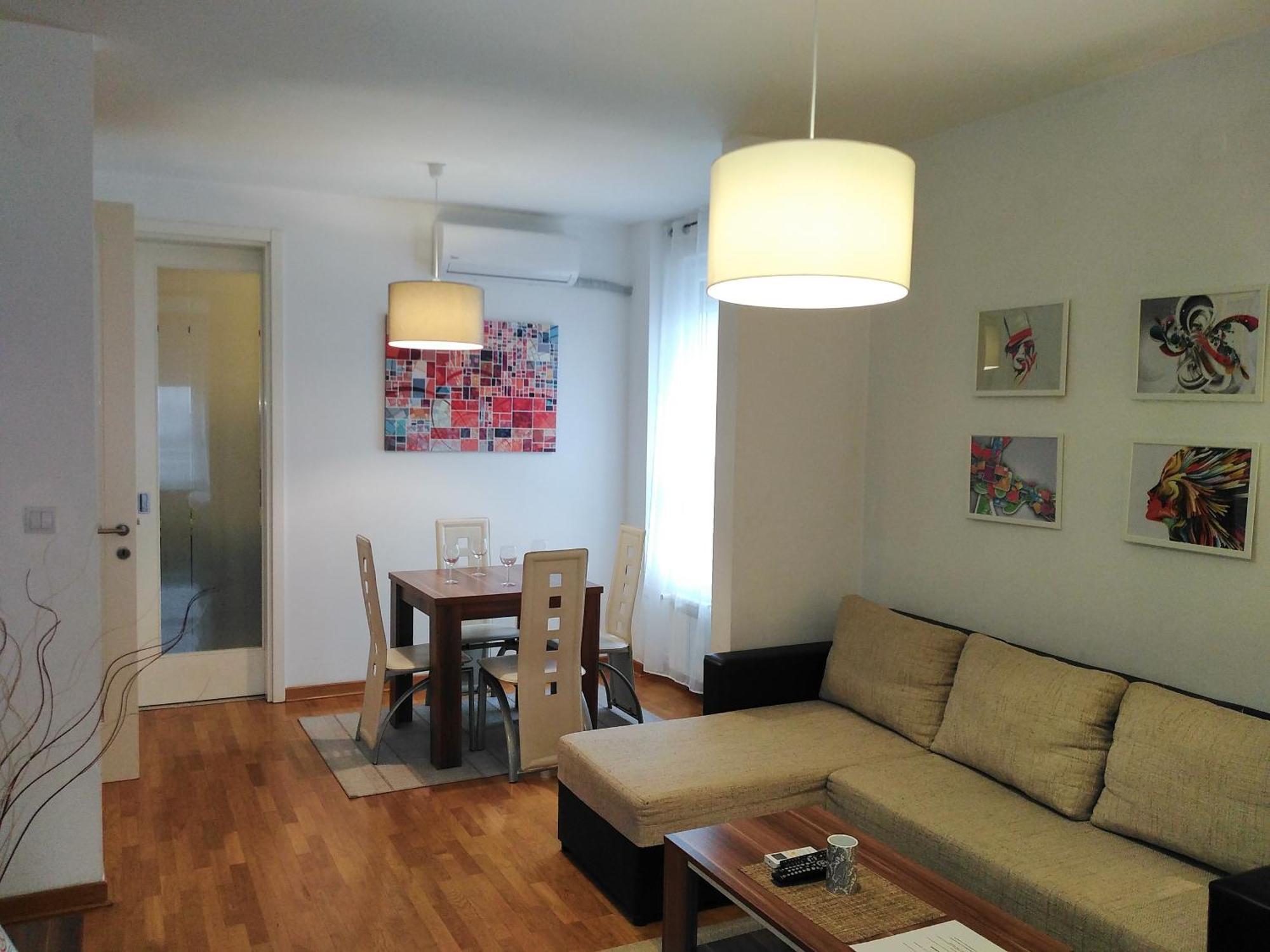 Apartment Tifani Belville Belgrado Buitenkant foto